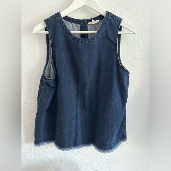 Eileen Fisher Tops - Eileen Fisher denim tank top -M